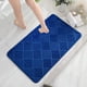 thumbnail image 5 of Alfombra antideslizante de baño | Alfombra de baño de poliéster absorbente | Alfombra de entrada antideslizante | Patrón geométrico moderno | Secado rápido | 60x40cm | 1 pieza | Decoración del hogar, 5 of 6