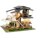 thumbnail image 2 of Mini Dollhouse, Durable 1:24 Scale Miniature Dollhouse  For Home Display Collection For Gift Giving, 2 of 8