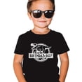 thumbnail image 3 of Birthday Boy Dinosaur Shirt for Boys T-Rex Themed Birthday Party T-Shirt for Toddlers and Kids Black Shirt 2T, 3 of 8