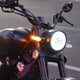 thumbnail image 3 of 2pcs LED Motorcycle Transparent Turn Signal Indicator Light For Bajaj Yamaha TVS, 3 of 4