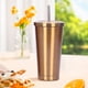 thumbnail image 3 of Taza aislante de acero inoxidable 500ml - Aislamiento al vacío, taza portátil para café, gran capacidad, diseño delgado, asa fácil de llevar, 3 of 3