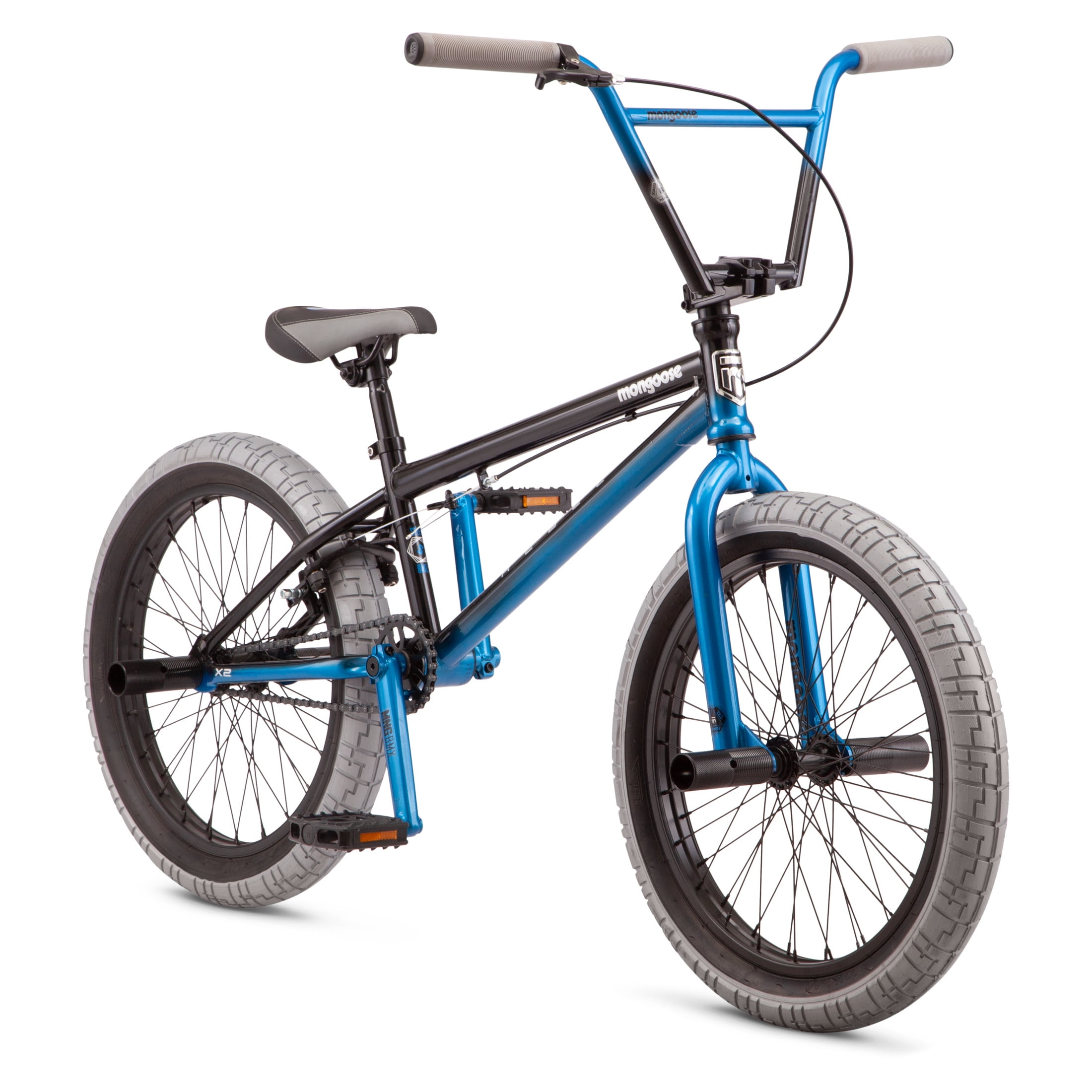 Mongoose Rebel X2 Kids BMX Bike, 20-in. Wheels, Children