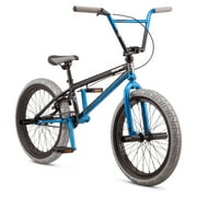 Mongoose Rebel X2 Kids BMX Bike, 20-in. Wheels, Children Ages 6+, Black & Blue