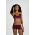 thumbnail image 4 of No Boundaries Seamless Triangle Bralette & Boyshort Set, 2-Piece, Women's XS-XXXL, 4 of 9