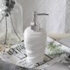 thumbnail image 5 of Botella de loción for baño escandinava, dispensador de gel de ducha de cerámica, botella de champú, 350 ml, 5 of 5