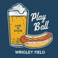 thumbnail image 2 of Wrigley Field x Life is Good® Play Ball T-Shirt, 2 of 2