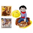 thumbnail image 1 of Disfraz de vaquero para perros Salvador Cosplay para mascotas con sombrero Estilo L, 1 of 8