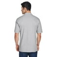thumbnail image 2 of Harriton M200 Men's Pique Polo-Grey Heather-2XL, 2 of 3
