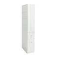 thumbnail image 5 of 70.87" H Display Storage Cabinet , 4-Tier Shelf, 3 Side Drawers , Modern Wooden Tall Bookshelf Bookcase for Living Room Home Office, 5 of 8