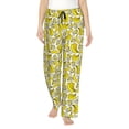 thumbnail image 1 of Balery Banana Pantalones de pijama para mujer, pijamas ultraligeros, pantalones de estar por casa-Medium, 1 of 6