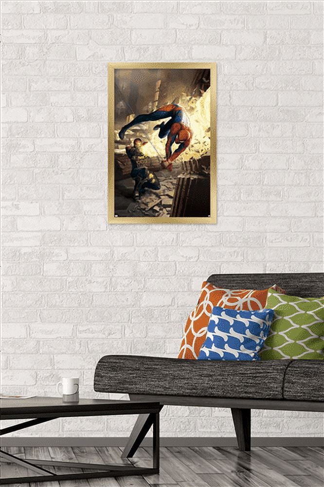 Marvel Comics - Shocker - Amazing Spider-Man #5 Wall Poster, 14.725" x 22.375", Framed