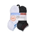 thumbnail image 2 of Wonder Nation Boys No Show Socks 20-Pack, Sizes S (6-10.5) - L (4-10), 2 of 6