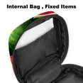 thumbnail image 4 of Watermelon Sanitary Napkin Storage Bag, Menstrual Pad Bag Portable Nylon Oxford Cloth Menstrual Cup Pouch with Zipper for Teen Girls Women Ladies, 4 of 7