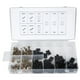 thumbnail image 2 of Juego de tornillos con clip en U, 170 piezas de acero al carbono UU Clipand Tornillo U Clipand Surtido de tornillos Uso conveniente VoborMX herramienta, 2 of 8
