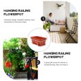 thumbnail image 2 of 1 Set Vegetable Planting Pot Flowerpot Rectangular Hanging Railing Flower Stand, 2 of 8