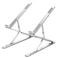 thumbnail image 1 of Soporte portátil para ordenador portátil, soporte para ordenador portátil para escritorio antideslizante, Apple Silver Feliz Sencillez, 1 of 5