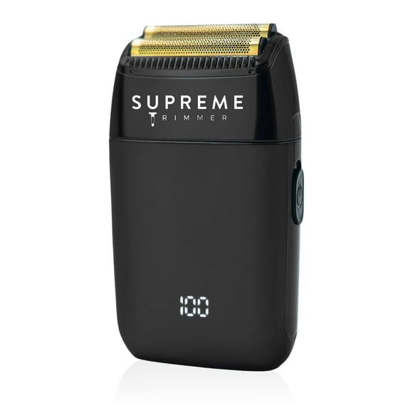 Supreme Trimmer Crunch Lite Electric Double Foil Shavers for Men | 60 Minute Runtime, Men's Electric Face Razor for Stubble Corded/Cordless | STF600