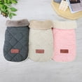 thumbnail image 4 of Topumt Dog Cold Weather Coats, Cozy Waterproof Windproof Winter Dog Jacket, Thick Padded Warm Coat Reflective Vest Clothes, 4 of 6