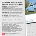 thumbnail image 6 of Classic Italian Cars | 2025 12x24" (Hanging) Square Wall Calendar | Motor Club, 6 of 9