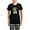 With Checker Pant, variant on CafePress - Saint Bernard IAAM Women's Dark Pajamas - Women's Short Sleeve Print T-Shirt and Pants Dark Cotton Pajama Set