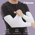 thumbnail image 2 of Arm Sleeves, Cooling UV Sun Protection Sports Compression for Men/Women, 2 of 6