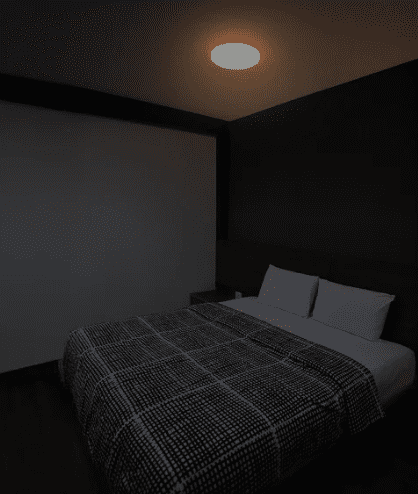 Feit Electric 15 in LED Flush Mount Ceiling Light with Night Light, Dimmable 1600 Lumens, 5 Color Temperatures Adjustable, Low Profile Round Fixture