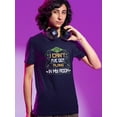 thumbnail image 2 of I've Got Plans In My Room T-Shirt Men -Smartprints Designs, Male XX-Large, 2 of 4