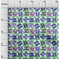 thumbnail image 2 of oneOone Rayon Green Fabric Beach Slipper Craft Projects Decor Fabric Printed By The Yard 56 Inch Wide, 2 of 4