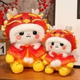 thumbnail image 3 of Zonao 2024 New Year Doll Toy,Colorful Tang Dynasty Stuffed Animal Plush for Kids,Spring Festival Gift for Children,Soft & Cuddly Chinese New Year Decoration, 3 of 4