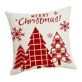 thumbnail image 3 of 6xFunda de Almohada, Funda de Almohada Protectora de Navidad para Restaurante, Regalo, Hogar, Estilo D 2 piezas, 3 of 7