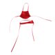 thumbnail image 5 of Mini Ropa Interior Atractiva Set de Accesorios para Muñecas Figuras Figurita Femenina de Acción de 12 Pulgadas rojo Sunnimix Ropa interior de Bellyband, 5 of 6