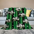thumbnail image 2 of ARISTURING Soccer Blanket Gifts for Boys Super Soft Flannel Throw Blanket Warm Lightweight Blankets Soccer Lover Gifts for Kids Teens Adults, 2 of 6