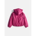 thumbnail image 2 of Athletic Works Girls Feather Stretch Jacket, Size 4-18, 2 of 4