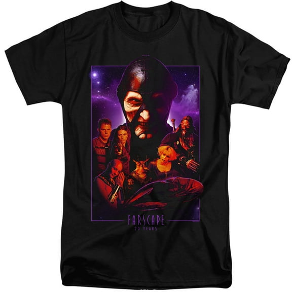 Farscape - 20 Years Collage - Tall Fit Short Sleeve Shirt - XX-Large