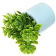 thumbnail image 4 of Miangastore Miniature Potted Plant Blue 1Set 1.8x1Inch Plastic Home Accessory, 4 of 8