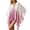Pink*, variant on Women's Gradient Color Shawls and Wraps Open Front Poncho Cape with Fringes, Tassel Beach Cover Up