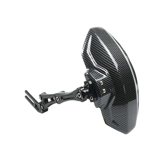 Scienceny Cojín trasero para patinete eléctrico, cubierta trasera Universal para soporte de motocicleta, reemplazo de guardabarros para N1s M3 Bombillas para automóviles Negro