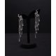 thumbnail image 5 of Pendientes de borla de estrella brillante que cuelgan pendientes exquisitos para mujeres y niñas TUNC Sencillez, 5 of 5