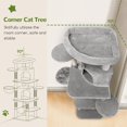 thumbnail image 2 of Árbol para Gatos Globlazer Esquinero C66 para Gatos Grandes 168 cm de Altura, 2 of 8