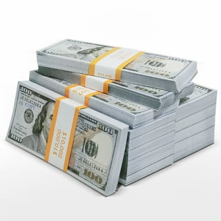 Edible 100 Dollar Bills Frosting Sheet. Real Looking Edible Money,Green -  D22887