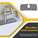 thumbnail image 5 of Matsuzay Grifo Platos Secado de agua Estera absorbente Fregadero lavable Protector contra salpicaduras Encimera Limpieza universal Inodoro 38x13cm Type3 NO3 Matsuzay HA011829-01, 5 of 6