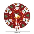 thumbnail image 4 of Xuniizn Christmas Tree Skirt Multicolor Short Plush Tree Skirts for Xmas Decor, Party Festive Merry Christmas Decorations for Home, 47", 4 of 7