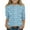 Sky Blue, variant on Drmagiyhm Easter Shirts for Girl Size 10-12 Cute Bunny and Egg Print T Shirt Casual Stylish Crewneck Shirt Little Girl Easter Clothes