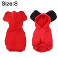 thumbnail image 2 of Ropa de invierno con capucha para perros, suéteres para perros con sombrero, abrigo para cachorros, niñas y niños, sudaderas, disfraz, para perros pequeños y grandes, 2 of 6