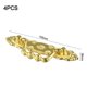 thumbnail image 4 of Vintage Decorative Handles for Cabinets Retro Drawer Ring Pulls Pack of 4, 4 of 10