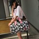 thumbnail image 2 of Bolsa de lona resistente al agua con diseño Floral Original, bolsa de gimnasio, bolsa de viaje de fin de semana para gimnasio, playa, viaje, escuela, bolsas diarias oso de fresa vestir, 2 of 5