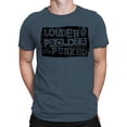 thumbnail image 2 of Louder Prouder Punked, Bold Gothic Art Design Men's T-shirt, 2 of 3