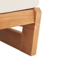 thumbnail image 4 of Safavieh  Couture Julianne Brazilian Teak Patio Sofa - 70 IN W x 35 IN D x 28 IN H, 4 of 5