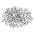 thumbnail image 1 of 200 Pcs Fundas de Bucle de Crimpado de Aluminio para Cuerda de Alambre de 5/64" de Diámetro, Funda Redonda para Extremo de Línea de Cable, 1 of 6
