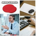 thumbnail image 6 of Uxcell Ergonomic Mouse Pads, Gel Mouse Pads with Wrist Rest Support Memory Foam Computers Mat with Non-Slip Base Light Grey, 6 of 7